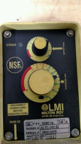 LMI Milton Roy  model A151-391SI