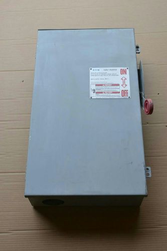 Eaton Cutler Hammer DH364FRK Heavy Duty Safety Switch 200 amp 600V Fusible USED