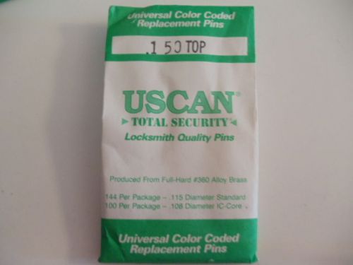 Uscan Locksmith Quality Pins .150 TOP   Qty 1 Pack