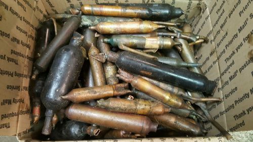 17 pounds of Scrap copper refrigerant driers for recycling