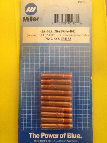 Genuine Miller Contact Tips (tubes) 054183 .035