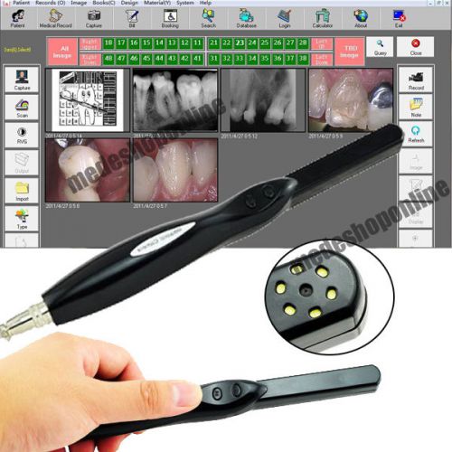 Dental Dentist HD USB 2.0 Intra Oral Camera 6 Mega Pixels 6-LED With Software