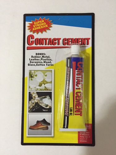 Contact Cement – Super Strong Large 1.05 oz Tube Adhesive Bonding Glue