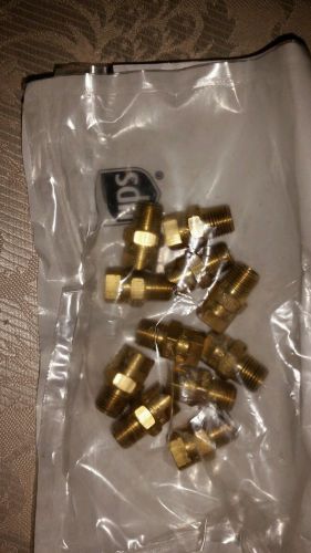 New Brass Vee Jet 4050 Nozzle 1/8 inch Lot of 11 *NOS*