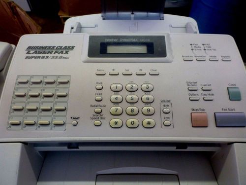 Brother IntelliFax 4100e Laser Fax, with extra toner &amp; power cable