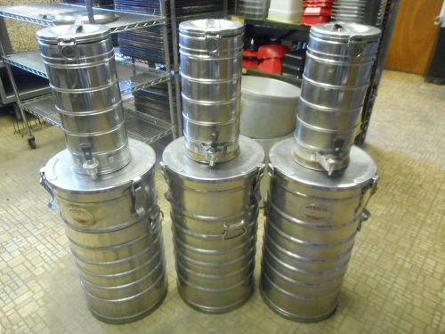 INSULATED STAINLESS STEEL FOOD CARRIERS, CATERING, WARMERS, COOLERS