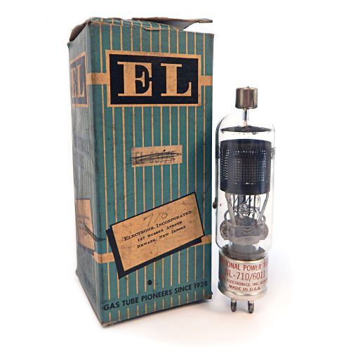 Electrons incorporated industrial vacuum tube model nl-710/6011 for sale