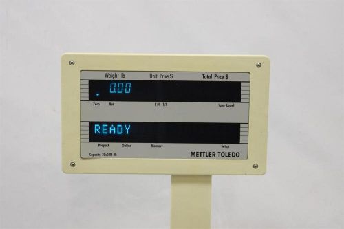 Used mettler toledo 8450 deli  scale w/ thermal printer 30lb as-is parts repair for sale