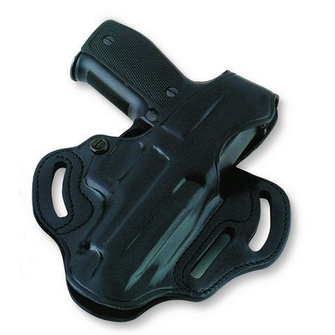 Galco CTS473B COP 3 Slot Holster Black LH Fits S&amp;W MP 9/40