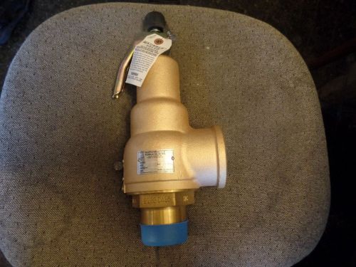 Kunkle 6021jht01-am-0150 2&#034; safety relief valve bronze boiler/ pressure vessels for sale