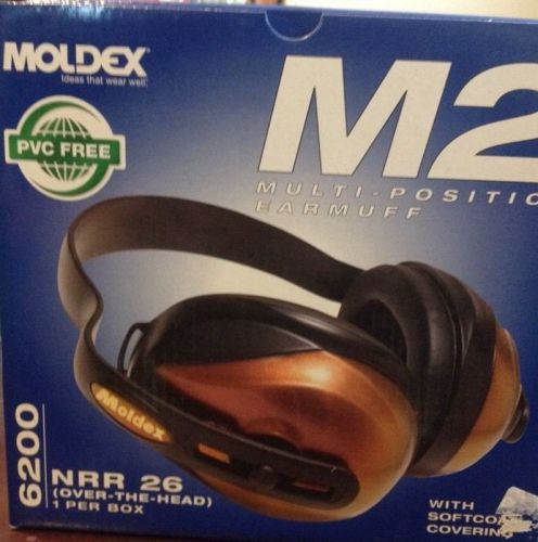 MOLDEX M2 6200 Multi-Position Earmuff Sound Control Hearing Protection NRR 26