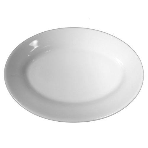 Blackwood 700122 Bright White 8.13&#034; Oval Platter - 36 / CS