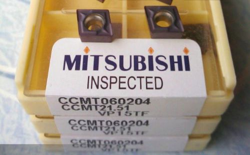 NEW in box MITSUBISHI CCMT060204 VP15TF CCMT21.51  Carbide Inserts 10PCS/Box