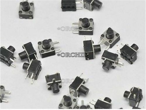 50pcs tact switch micro switches push button sw 4.5*4.5*3.8mm #2350169