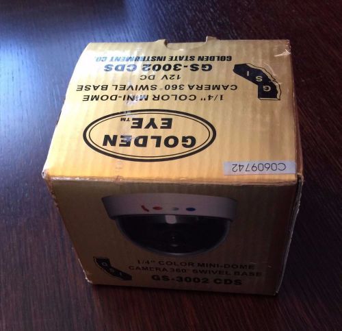 GSI Mini dome camera model# GS-3002 CDS