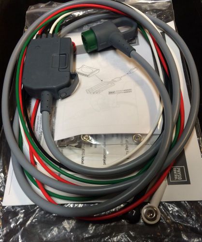 Lifepak 12/15 ekg 4 lead and 12 lead cables for sale