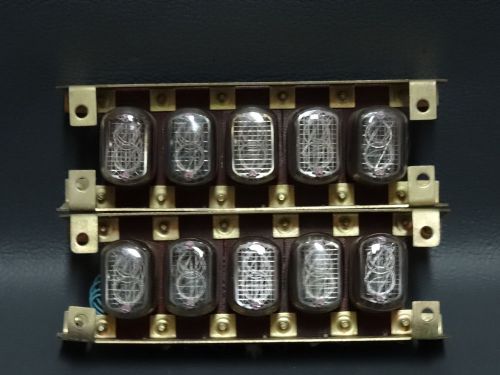 10 x IN12A Nixie Indicator Tubes  // USED  !!
