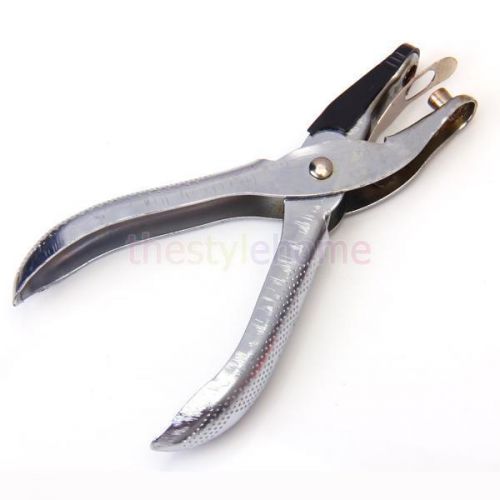 One Hole Paper Punch Pliers For paper ID card drilling 6mm hole office supplier