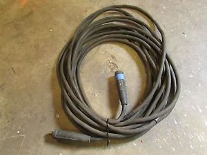 55&#039; 2/0 awg used welding cable  female  / male ends for sale