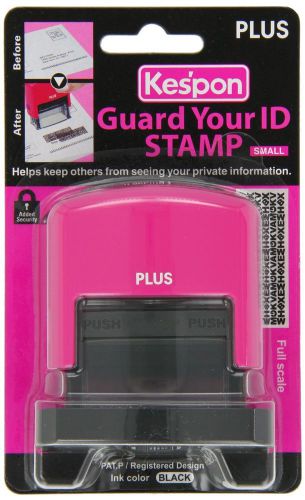 Plus Guard Your ID Stamp Small Pink 1 Pad Pink