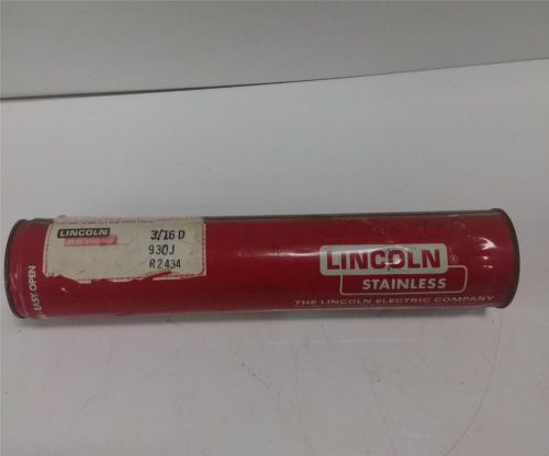 LINCOLN ELECTRODES STAINLESS STEEL WELDING RODS 308-16 3/16 D
