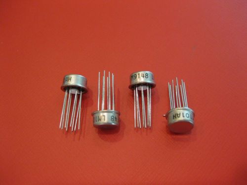 LM101AH LM101 OPERATIONAL AMPLIFIER METAL CAN 8 PIN ( Qty 1 )