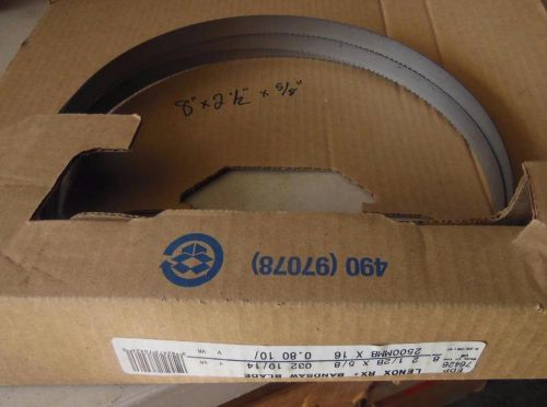LENOX RX+ BANDSAW BLADE 76426 8ft 8&#039; 2-1/2&#034;x5/8&#034; 032 10/15V INDUSTRIAL TOOL NEW