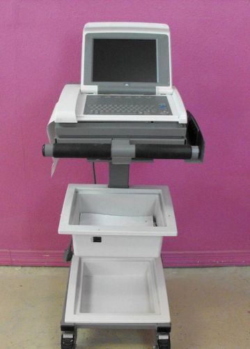 GE Marquette MAC 5000 Portable Resting EKG ECG System w/Cart