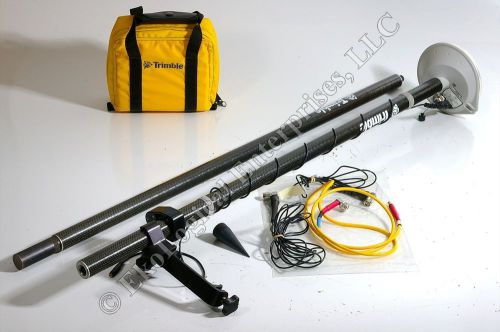 Trimble zephyr 39105-00 dc 4516 gps antenna+2m carbon fiber pole+53261 bracket for sale