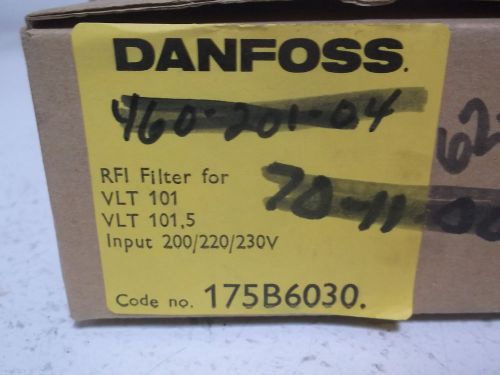 DANFOSS 175B6030 RFI FILTER *NEW IN A BOX*