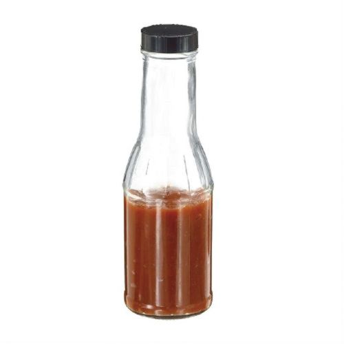 10 16oz Glass Clear Dressing Sauce Bottles Seal Jars Jar Bottle bottling