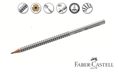 Faber-Castell GRIP 2001 Ergonomic Triangular Pencil HB Free Shipping