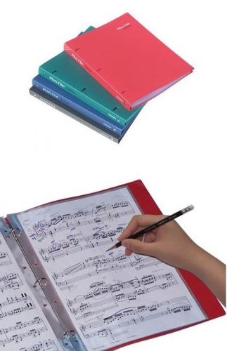 For sheet Music, Choir, memo, Contract paper/clear holder file, a4, memoable