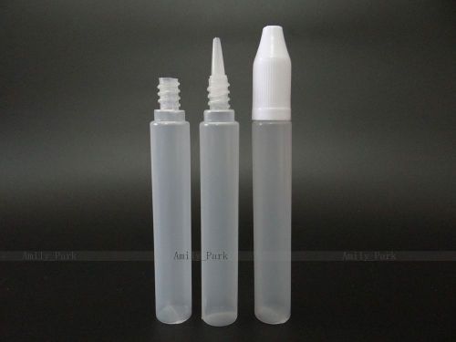 20pcs 15ml Unicorn Dropper Plastic Bottle Dripper Squeezable Liquid LDPE Pen