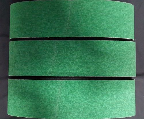 Sanding belts 6&#034; x 48&#034; hd zirconia+ 80 grit usa qty: 3 for sale
