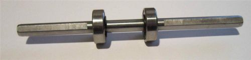 BEARING SHAFT 5-5/8&#034; LONG FOR MOUNTING PULLEYS OR GEARS-5/16&#034; SHAFT-3/4&#034; BEARING