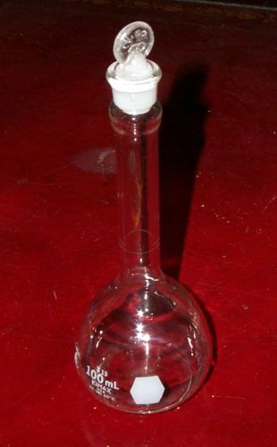 Kimax® brand 28014 volumetric flask 100 ml with stopper for sale