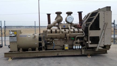 1100kw kta50 cummins generator set for sale