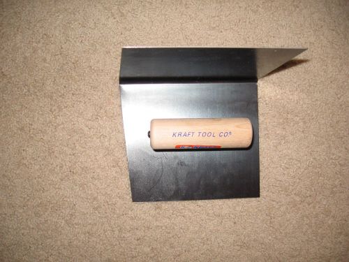 Blue Steel Inside Step Tool (Cove) - 7&#034; x 6&#034; x 1/4&#034; radius - Concrete Tool - USA