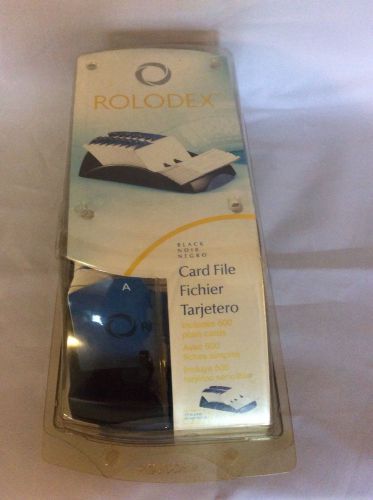 Rolodex Card File #15356 With 500 Cards A - Z Tabs New In Package 2 1/4&#034; x 4&#034;