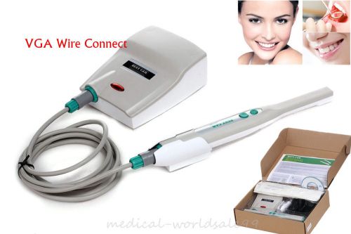 Dental Intraoral Camera cavity Photograph System VGA Sony CCD 6-LED Light Lamp