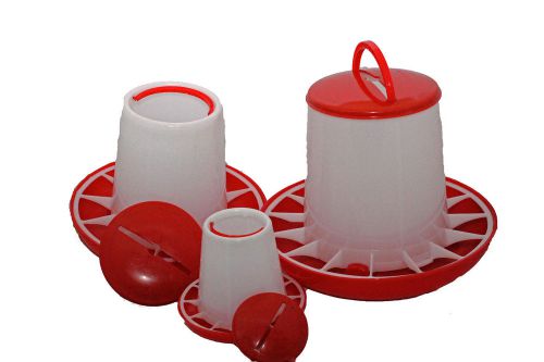 Pine Ridge Products small Poultry Waterer/ Feeder Set- FREE SHIPPING