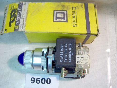 (9600) Square D Pilot Light Blue 9001-TP21G2
