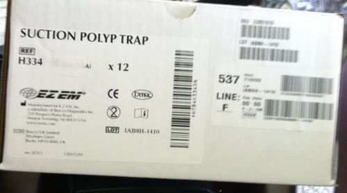 NEW 1 Case of 12 EZEM Suction Polyp Kit 710202 # H334