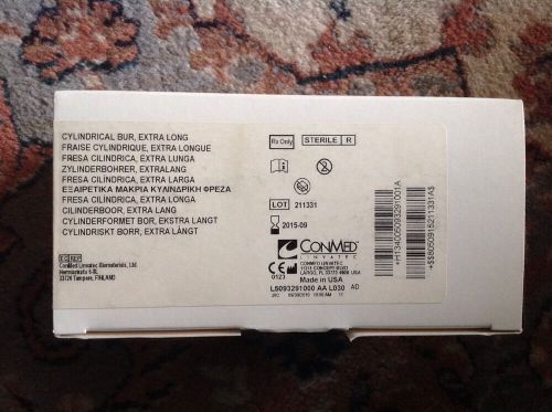 Hall Linvatec Conmed 5093-291 Cylindrical Bur Extra Long