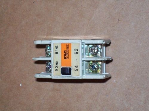 FUJI SZ-A11 AUX CONTACT BLOCK WITH 1NO/1NC  P170