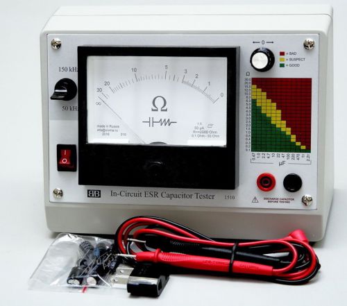 In-Circuit ESR Capacitor Tester / Analyzer / ESR Meter