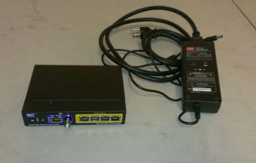 NVT NV-ET1804 Network Video Technologies TBus 4-Port PoE Transmitter unit