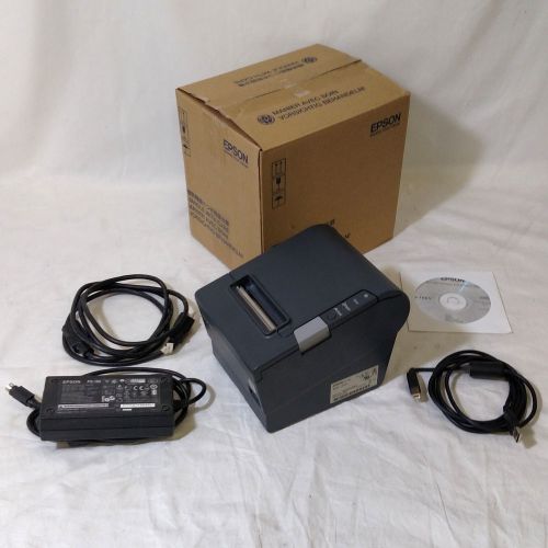 Epson TM-T88V M244A POS Thermal Receipt Printer USB &amp; Serial Complete