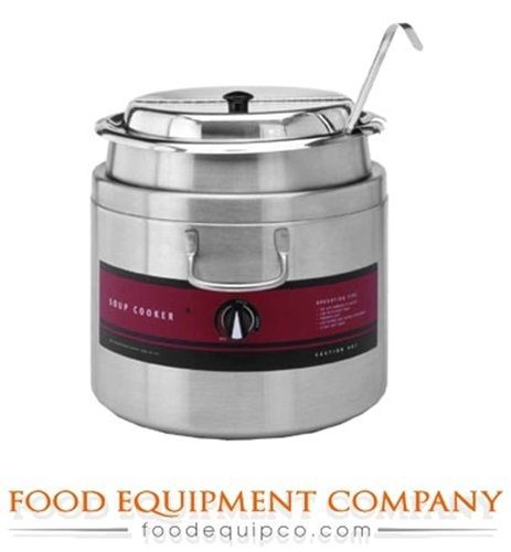 Wells sc6411 deluxe round soup cooker/warmer countertop electric 11-quart for sale
